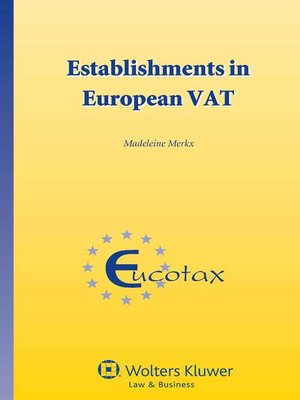 cover image of Establishments in European VAT